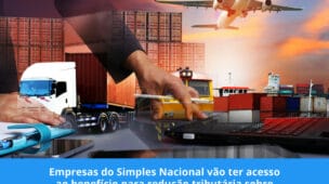 Benefício para redução tributária sobre produtos para exportação