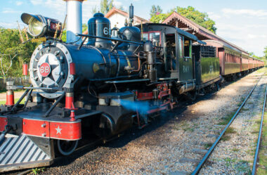 A Viagem de Trem de São João Del Rei a Tiradentes (MG)